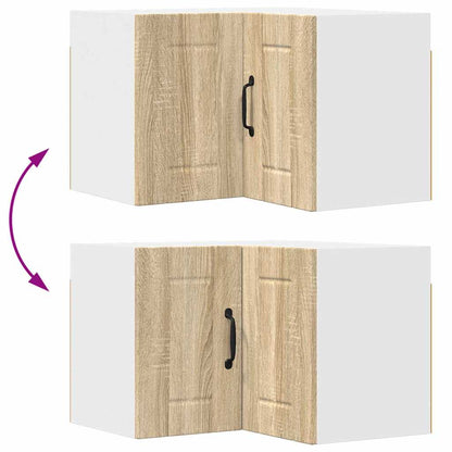 Keukenkast aan de muur met plank Sonoma Eiken 57 x 57 x 40 cm