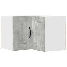 Keukenkast aan de muur Beton Grijs 57 x 57 x 40 cm Bewerkt hout