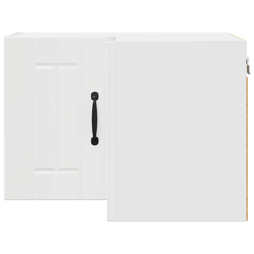 Keukenkast aan de muur met plank Hoogglans wit 57 x 57 x 40 cm