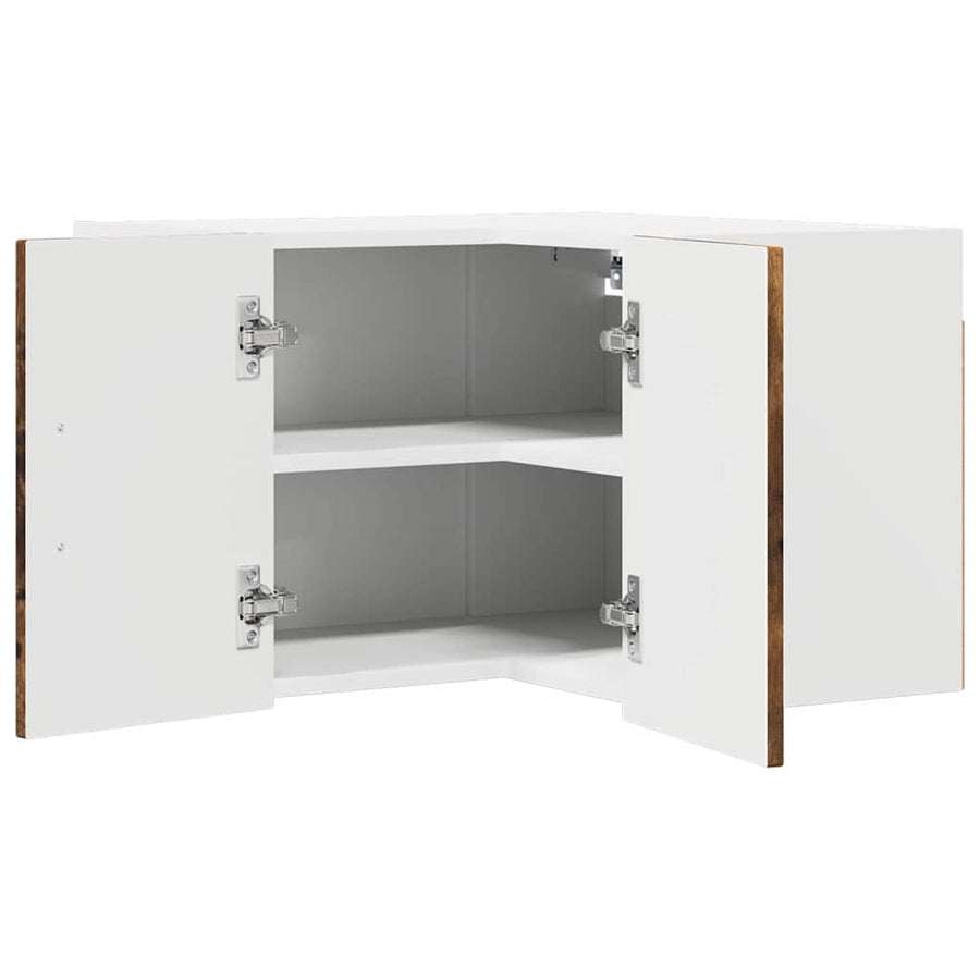 Keukenkast aan de muur met plank Gerookt eiken 57 x 57 x 40 cm