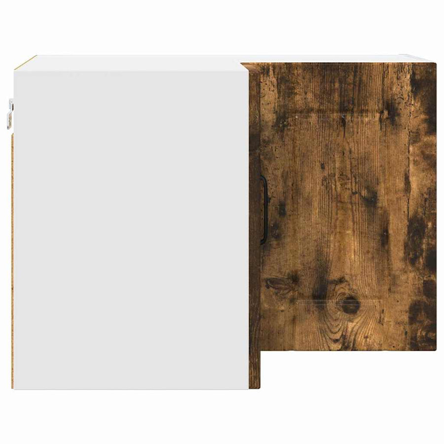 Keukenkast aan de muur met plank Gerookt eiken 57 x 57 x 40 cm