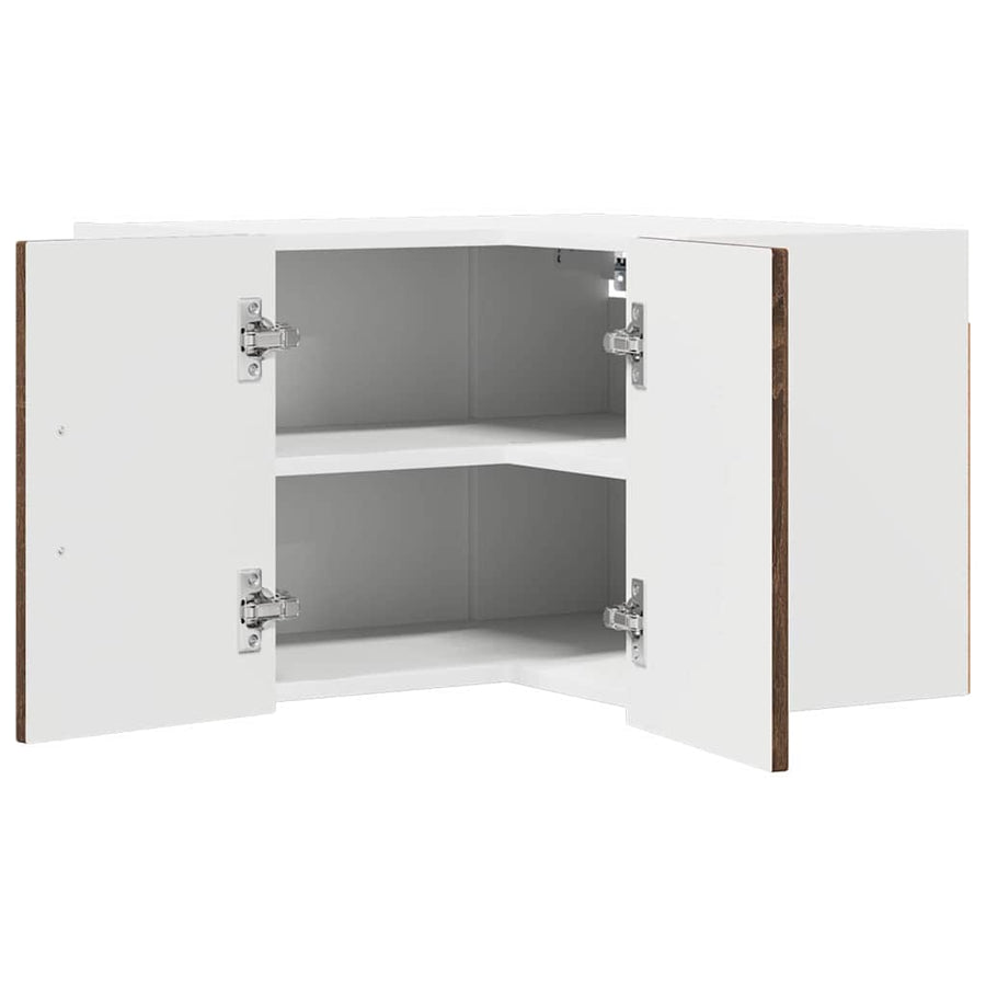 Keukenkast aan de muur Bruin Eiken 57 x 57 x 40 cm Bewerkt hout