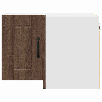 Keukenkast aan de muur Bruin Eiken 57 x 57 x 40 cm Bewerkt hout