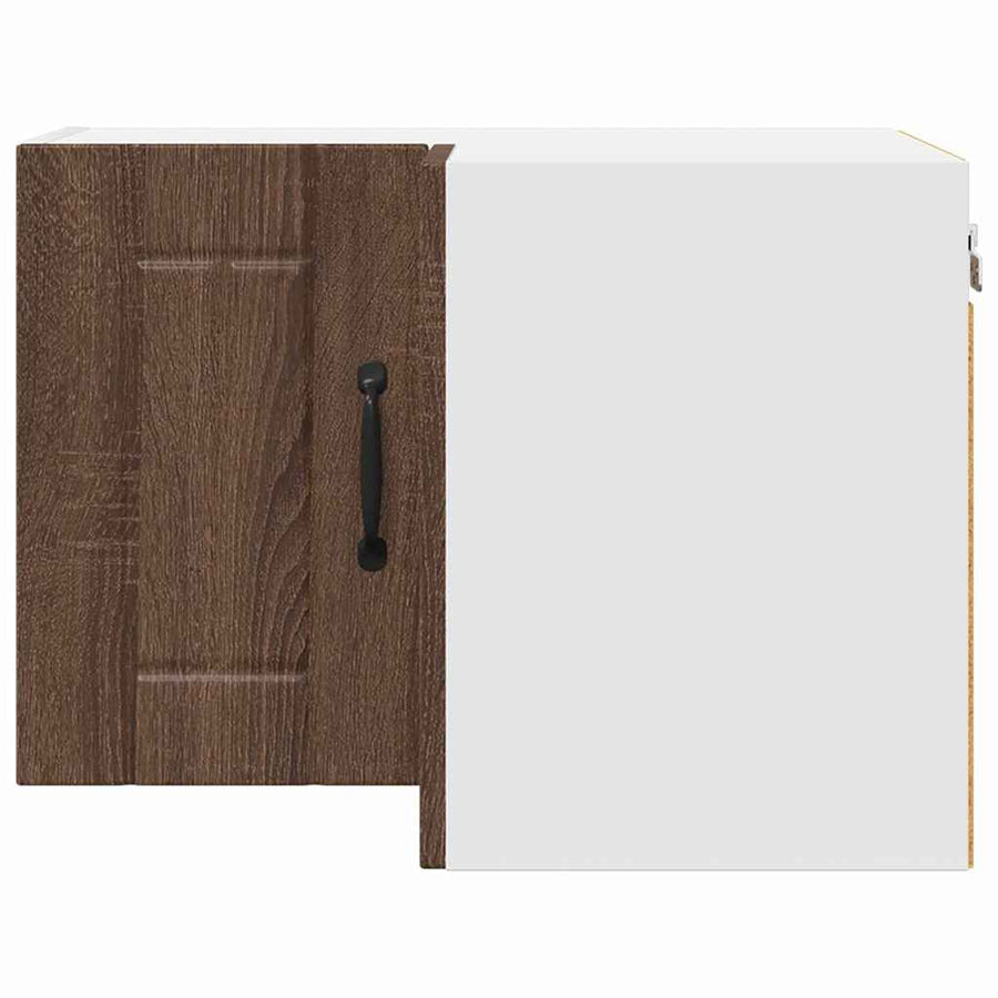 Keukenkast aan de muur Bruin Eiken 57 x 57 x 40 cm Bewerkt hout