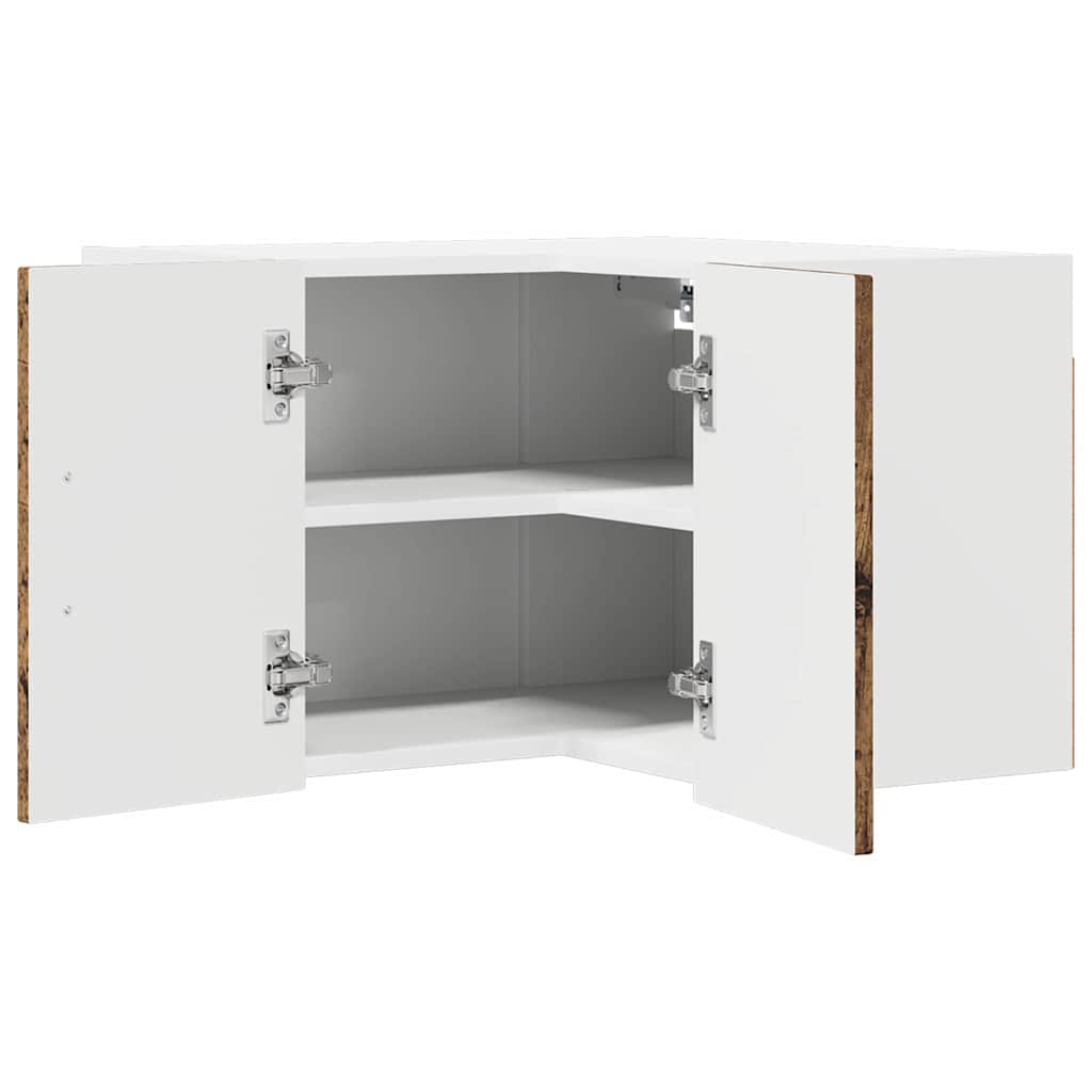 Keukenkast aan de muur Oud Hout 57 x 57 x 40 cm Bewerkt hout