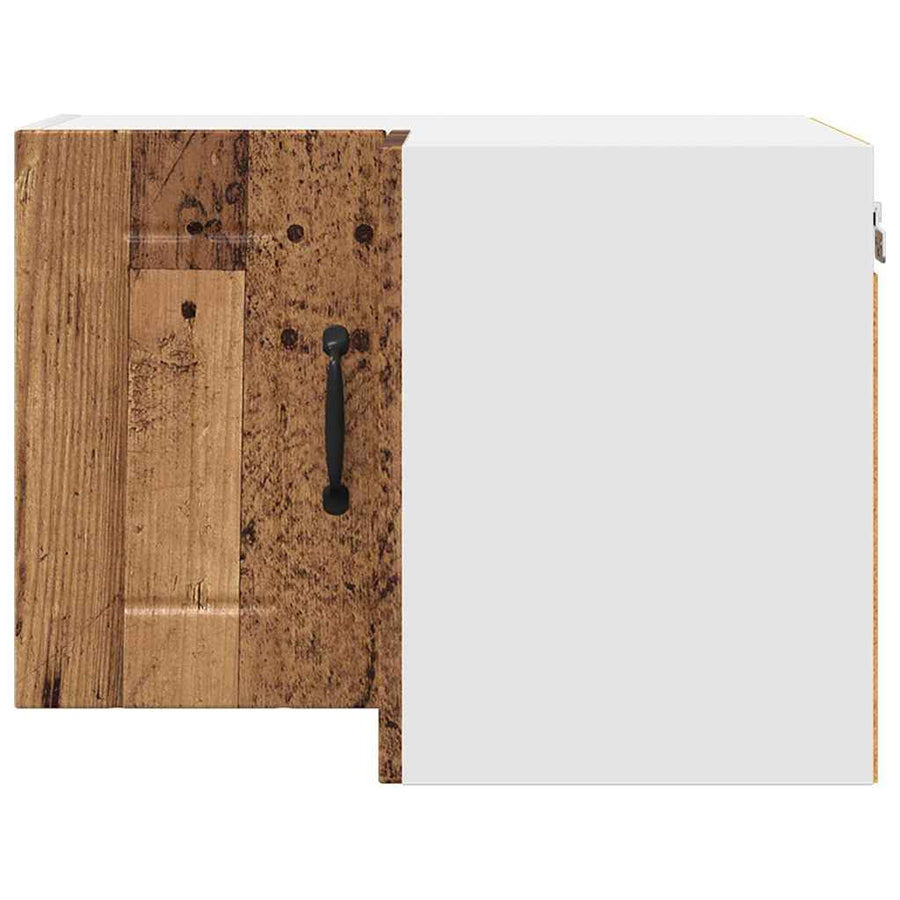 Keukenkast aan de muur Oud Hout 57 x 57 x 40 cm Bewerkt hout