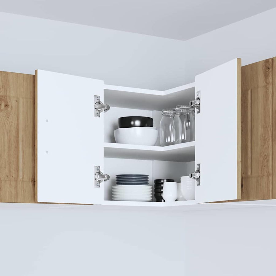 Keukenkast aan de muur met plank Artisan Eiken 57 x 57 x 40 cm