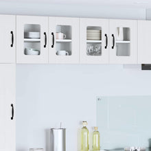 Keukenkast aan de muur 2 pcs Wit 60 x 31 x 40 cm Bewerkt hout