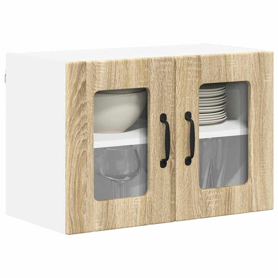 Keukenkast aan de muur met plank Sonoma Eiken 60 x 31 x 40 cm