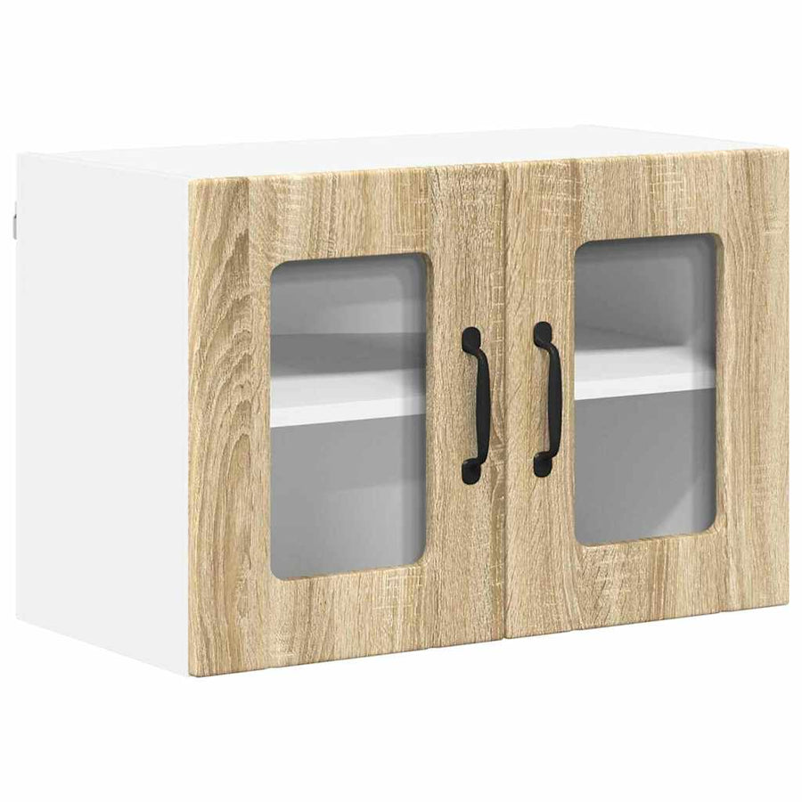Keukenkast aan de muur 2 pcs Sonoma Eiken 60 x 31 x 40 cm