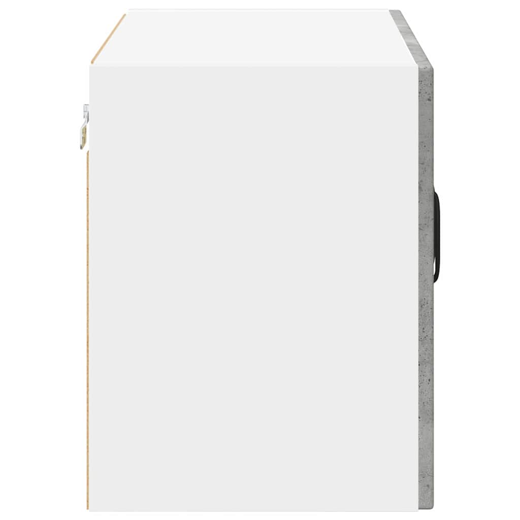 Keukenkast aan de muur 2 pcs Beton Grijs 60 x 31 x 40 cm