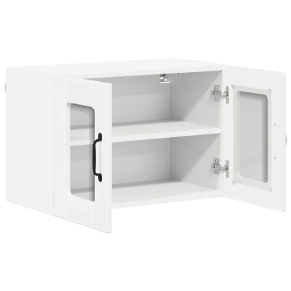 Keukenkast aan de muur met plank Hoogglans wit 60 x 31 x 40 cm