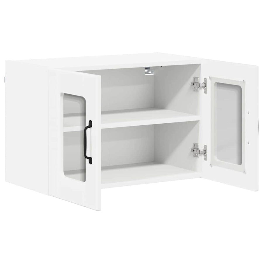 Keukenkast aan de muur met plank Hoogglans wit 60 x 31 x 40 cm