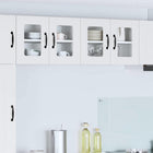 Kitchen wall cabinet 2 pcs High gloss white 60 x 31 x 40 cm Engineered wood