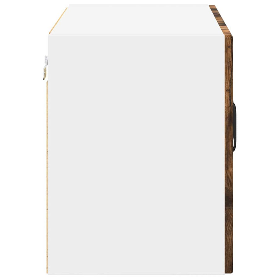 Keukenkast aan de muur met plank Gerookt eiken 60 x 31 x 40 cm