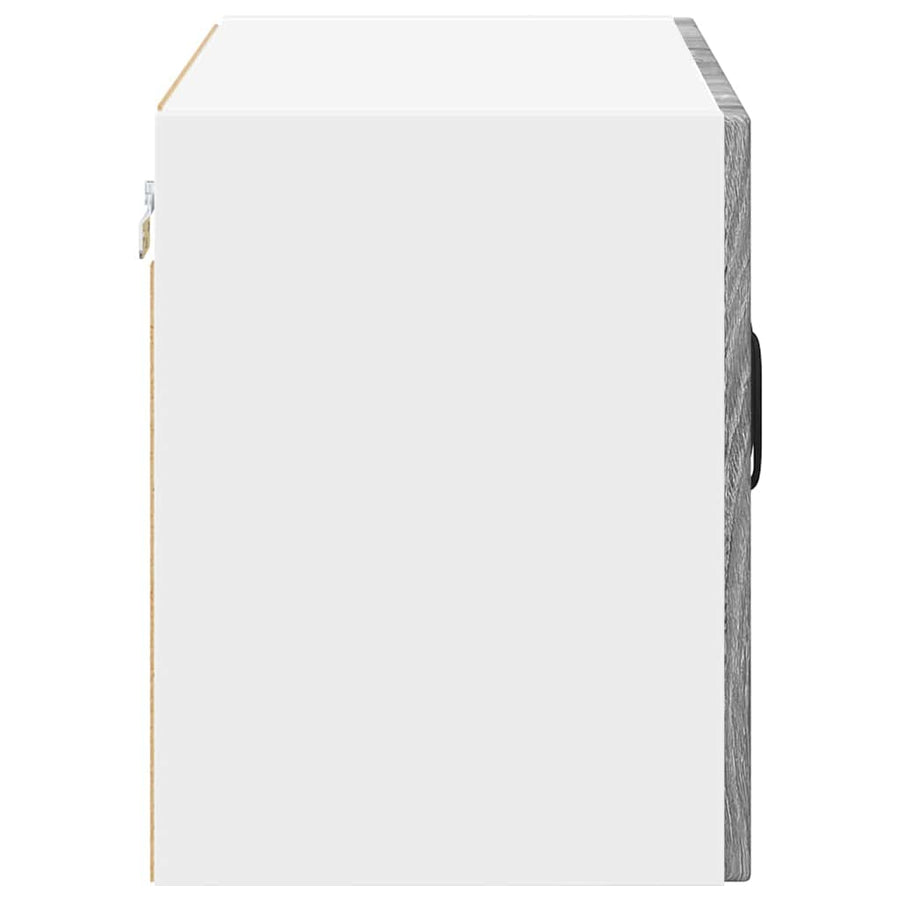 Keukenkast aan de muur met plank Grijs Sonoma 60 x 31 x 40 cm