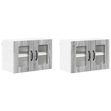 Keukenkast aan de muur 2 pcs Grijs Sonoma 60 x 31 x 40 cm