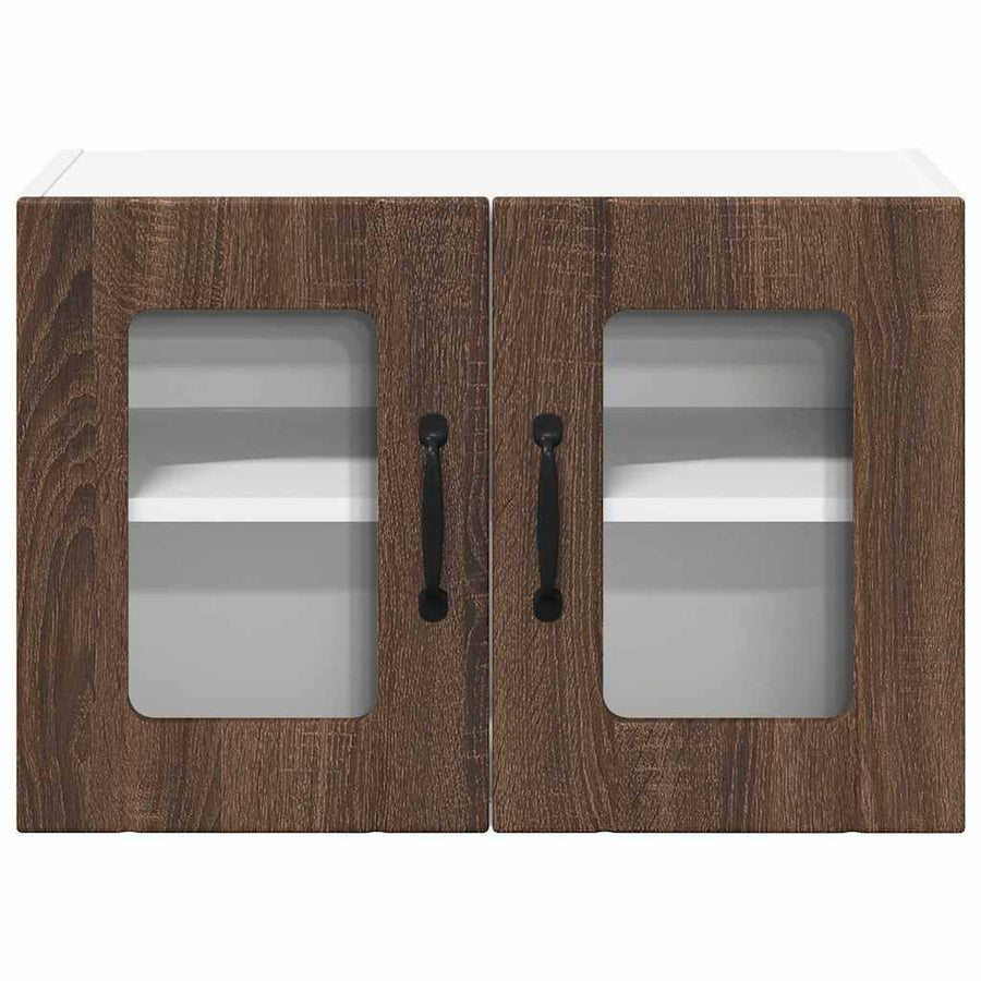 Keukenkast aan de muur Bruin Eiken 60 x 31 x 40 cm Bewerkt hout