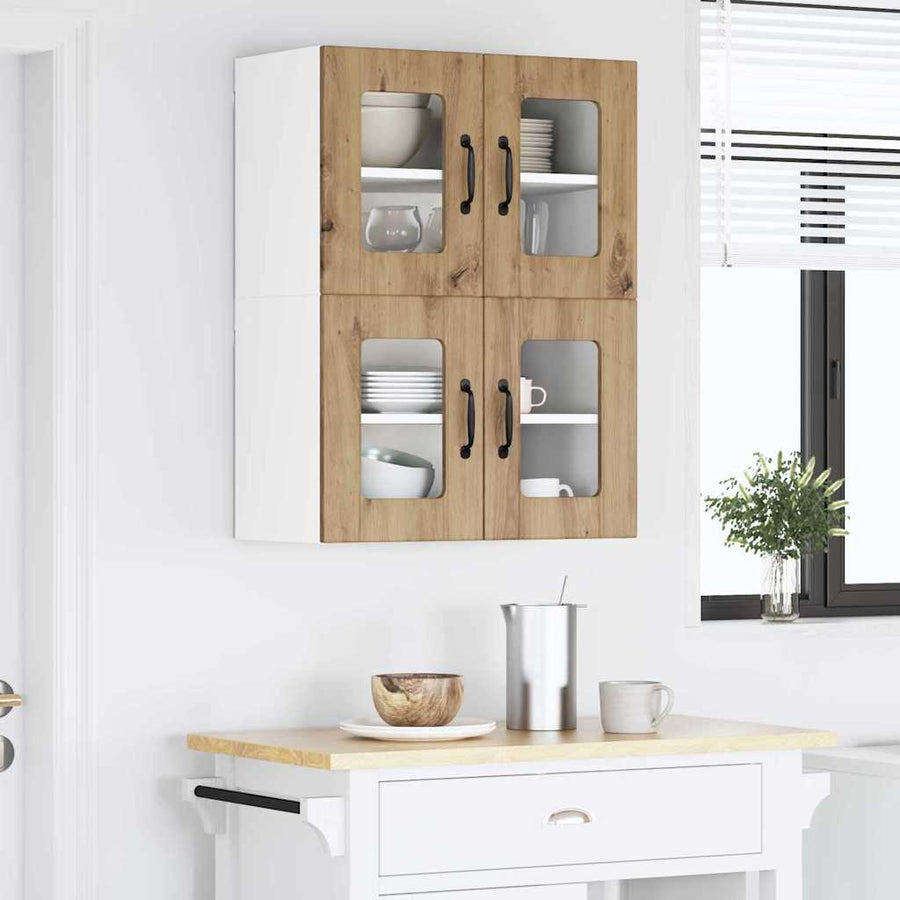 Keukenkast aan de muur 2 pcs Artisan Eiken 60 x 31 x 40 cm