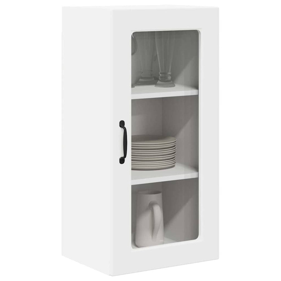 Keukenkast aan de muur Wit 40 x 31 x 80 cm Bewerkt hout