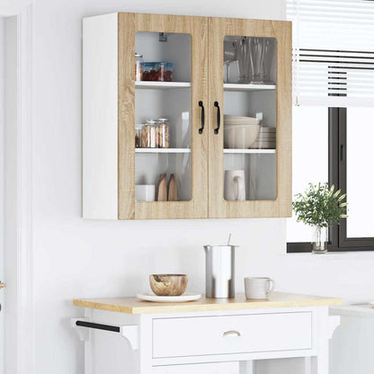 Keukenkast aan de muur met plank Sonoma Eiken 40 x 31 x 80 cm