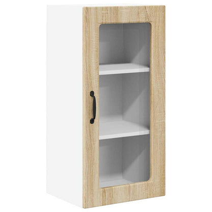 Keukenkast aan de muur met plank Sonoma Eiken 40 x 31 x 80 cm