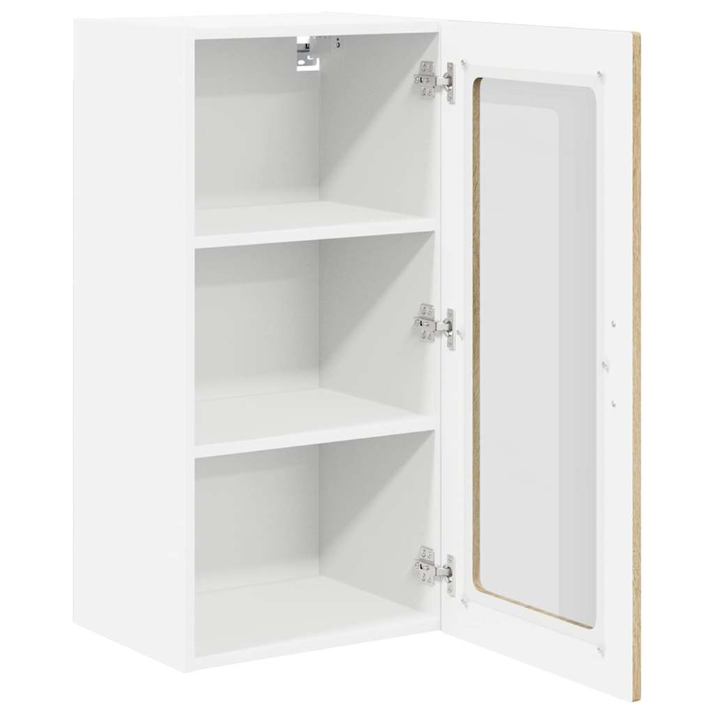 Keukenkast aan de muur met plank Sonoma Eiken 40 x 31 x 80 cm