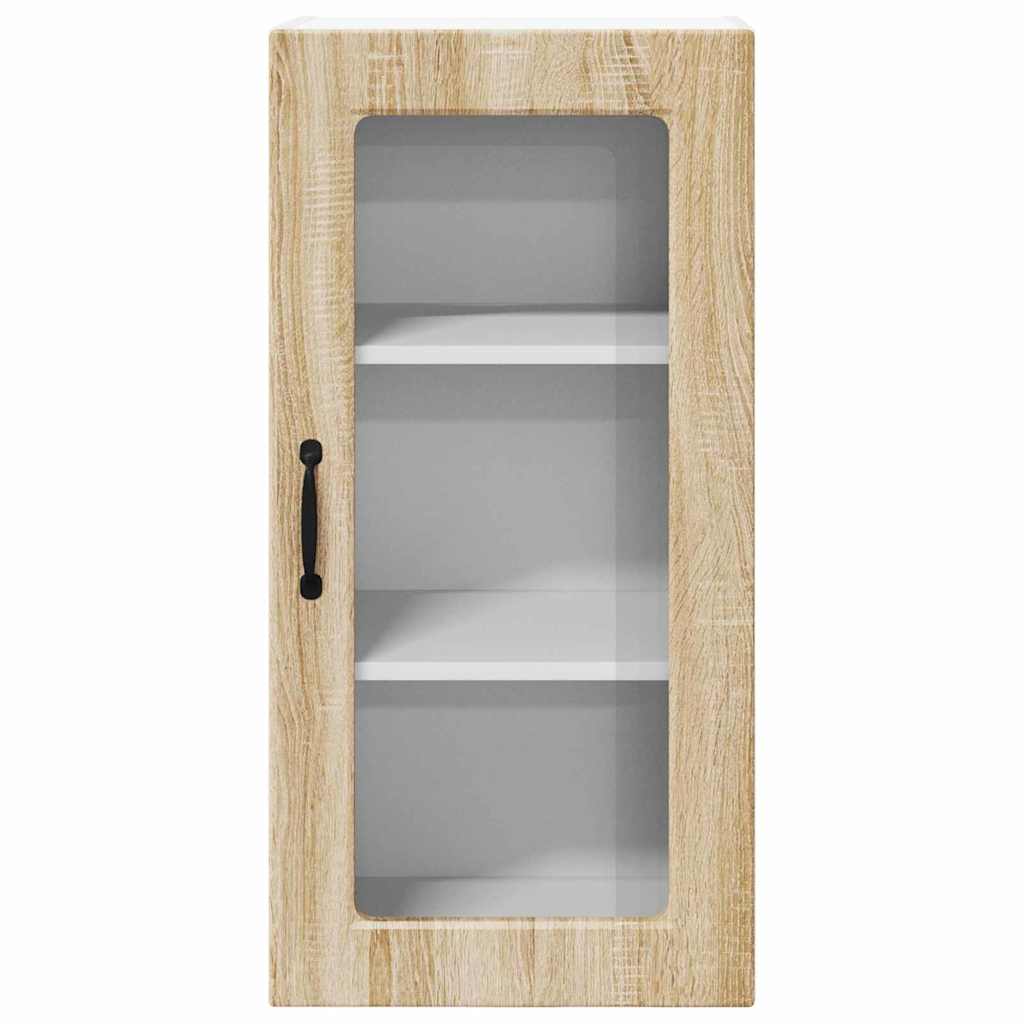 Keukenkast aan de muur met plank Sonoma Eiken 40 x 31 x 80 cm