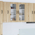 Kitchen cabinet 2 pcs Sonoma Oak 40 x 31 x 80 cm Engineered wood