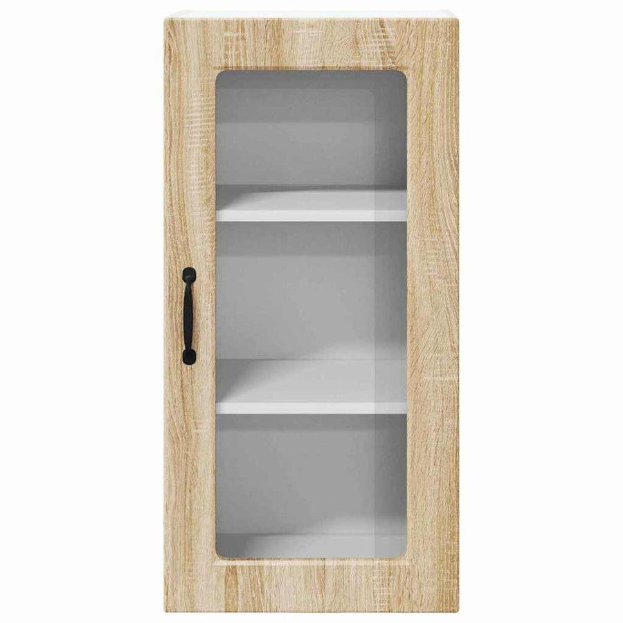 Keukenkast aan de muur 2 pcs Sonoma Eiken 40 x 31 x 80 cm