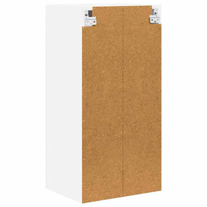 Keukenkast aan de muur met plank Hoogglans wit 40 x 31 x 80 cm