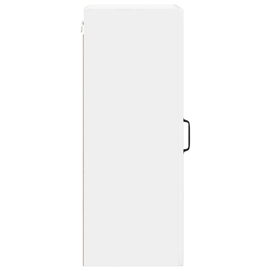 Keukenkast aan de muur met plank Hoogglans wit 40 x 31 x 80 cm