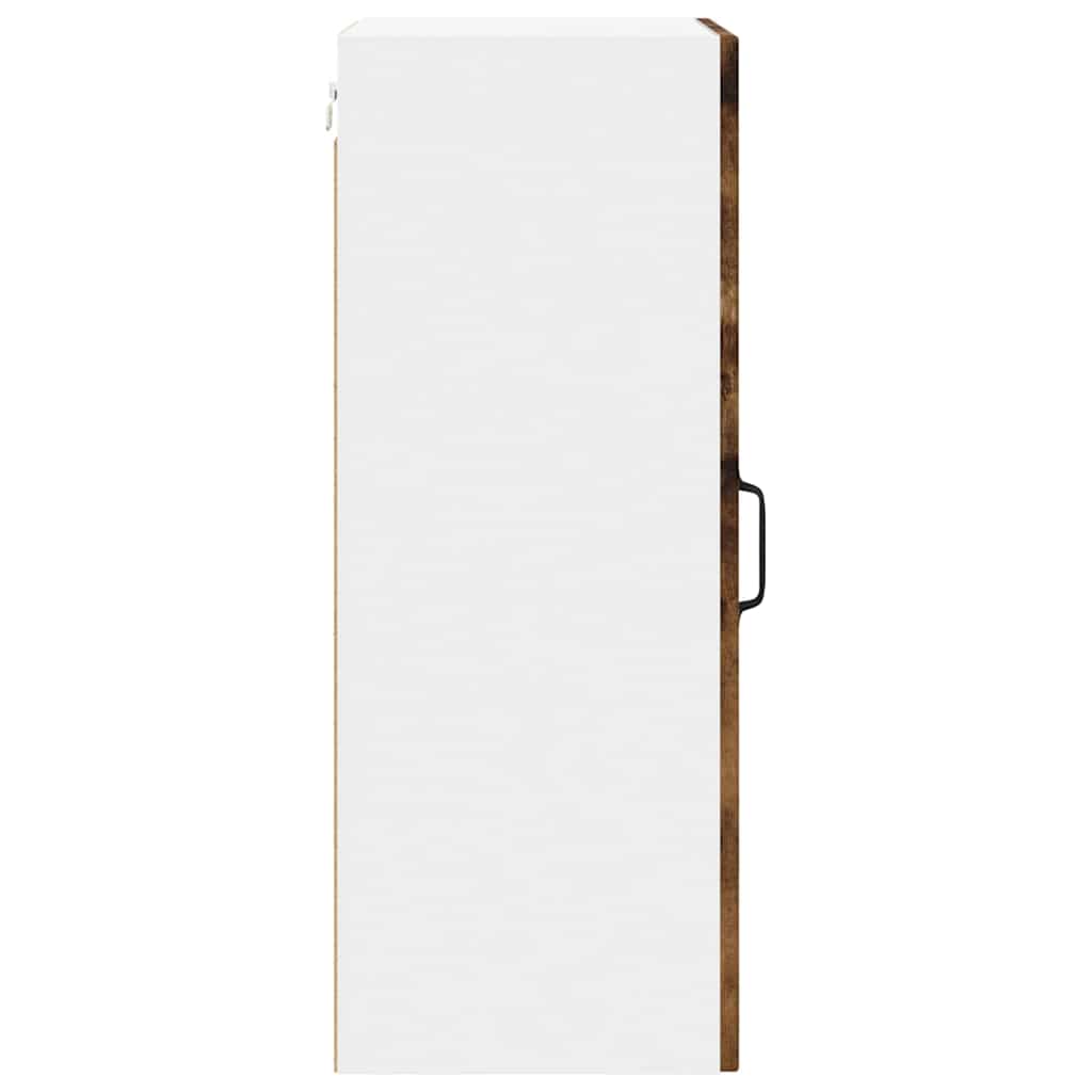 Keukenkast aan de muur 2 pcs Gerookt eiken 40 x 31 x 80 cm