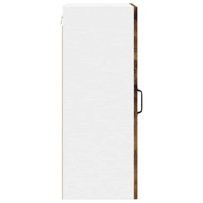 Keukenkast aan de muur 2 pcs Gerookt eiken 40 x 31 x 80 cm