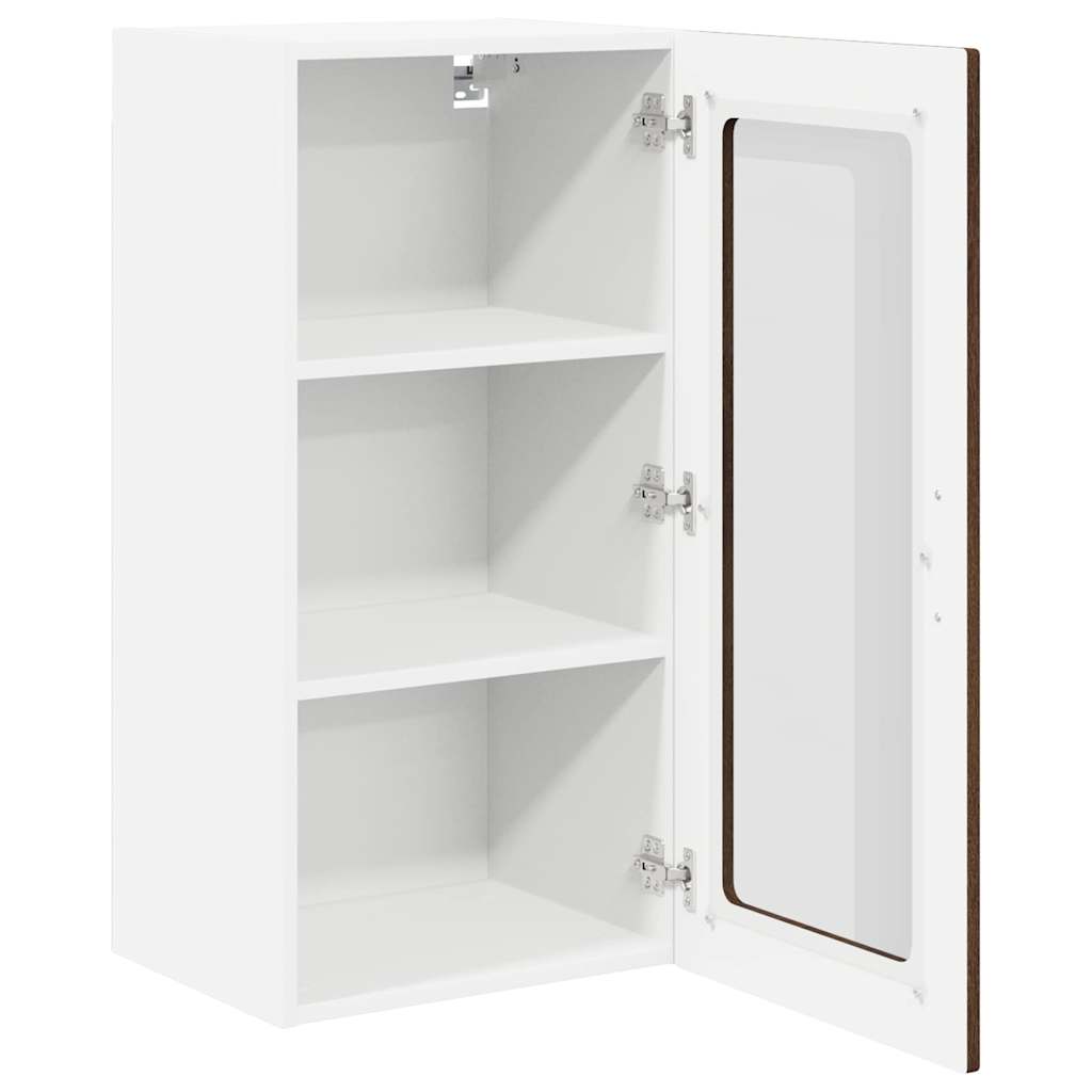Keukenkast aan de muur 2 pcs Bruin Eiken 40 x 31 x 80 cm