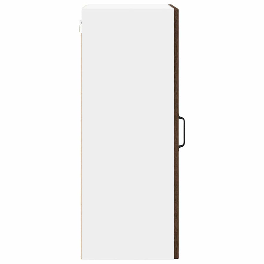 Keukenkast aan de muur 2 pcs Bruin Eiken 40 x 31 x 80 cm