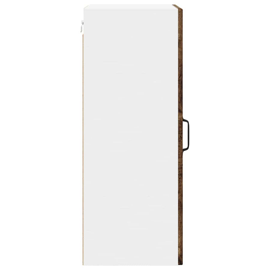 Keukenkast aan de muur met plank 2 pcs Oud Hout 40 x 31 x 80 cm