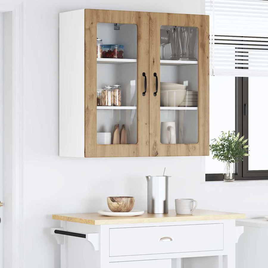 Keukenkast aan de muur 2 pcs Artisan Eiken 40 x 31 x 80 cm