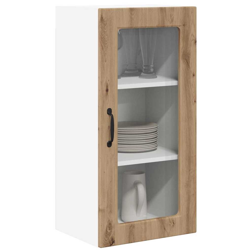 Keukenkast aan de muur 2 pcs Artisan Eiken 40 x 31 x 80 cm