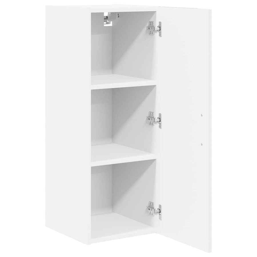 Keukenkast aan de muur Wit 30 x 31 x 80 cm Bewerkt hout