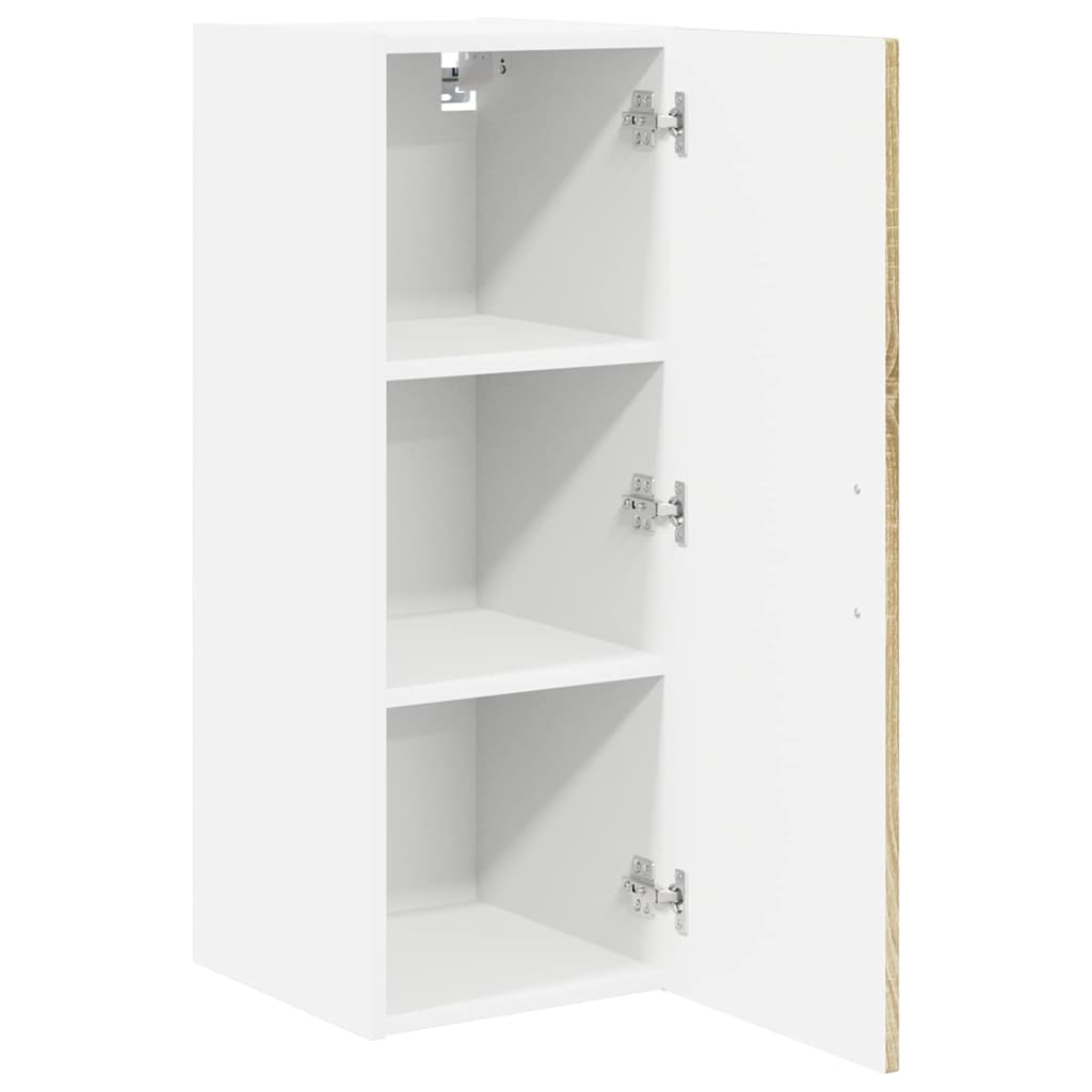 Keukenkast aan de muur 2 pcs Sonoma Eiken 30 x 31 x 80 cm