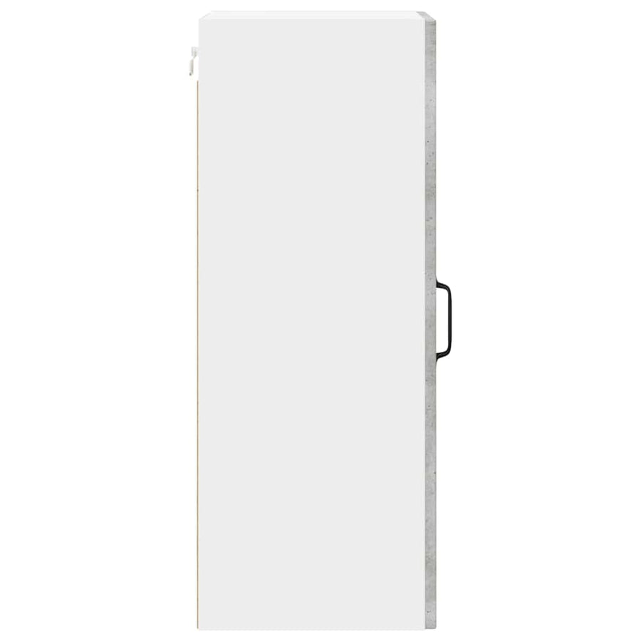 Keukenkast aan de muur 2 pcs Beton Grijs 30 x 31 x 80 cm