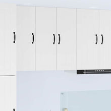 Keukenkast aan de muur met plank Hoogglans wit 30 x 31 x 80 cm