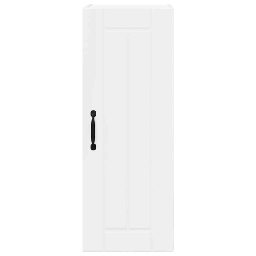Keukenkast aan de muur met plank Hoogglans wit 30 x 31 x 80 cm