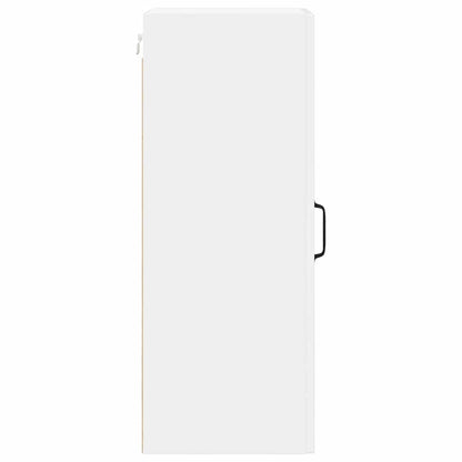 Keukenkast aan de muur met plank Hoogglans wit 30 x 31 x 80 cm