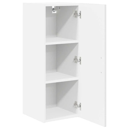 Keukenkast aan de muur 2 pcs Hoogglans wit 30 x 31 x 80 cm