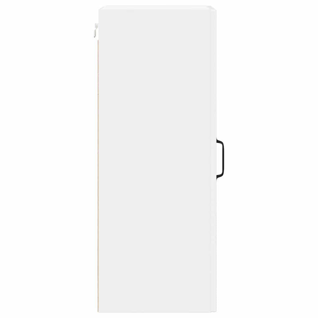 Keukenkast aan de muur 2 pcs Hoogglans wit 30 x 31 x 80 cm