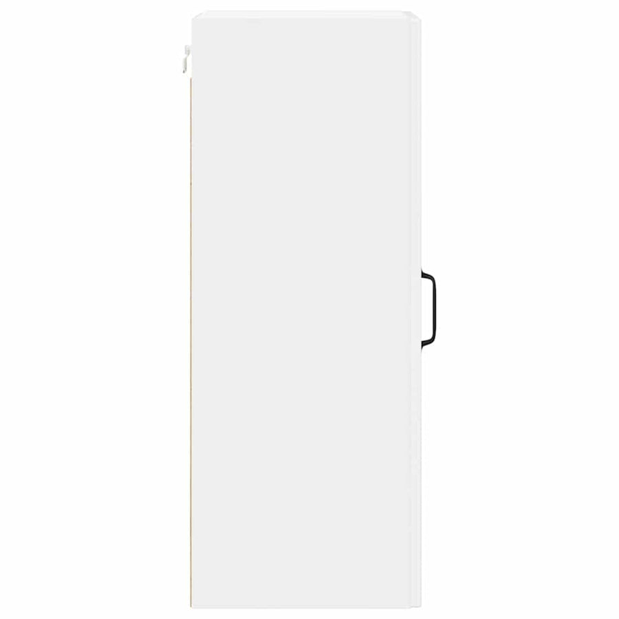 Keukenkast aan de muur 2 pcs Hoogglans wit 30 x 31 x 80 cm