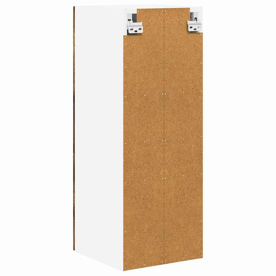 Keukenkast aan de muur met plank Gerookt eiken 30 x 31 x 80 cm