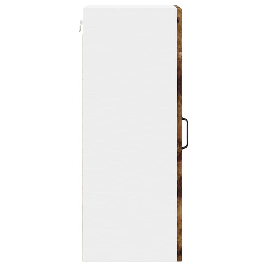 Keukenkast aan de muur met plank Gerookt eiken 30 x 31 x 80 cm